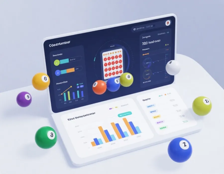 排列三开奖与数据看板示意图